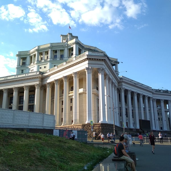 Photo taken at Центральный академический театр Российской армии by Дарья М. on 6/19/2019