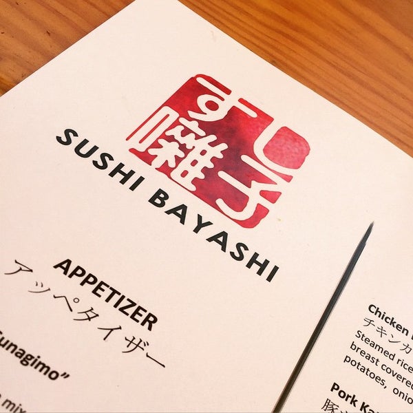 Photo taken at Sushi Bayashi by Alex P. on 4/11/2015
