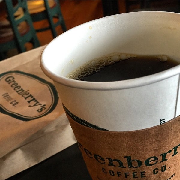 Photo taken at Greenberry&#39;s Cafe by Alex P. on 1/18/2015