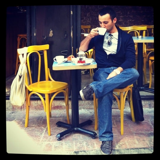 Photo taken at Nano Cafe by Ebru S. on 10/16/2012