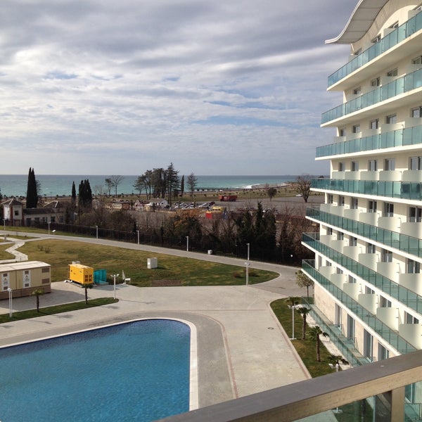 Photo taken at AZIMUT Hotel Resort &amp; SPA 4* by Eduard A. on 2/1/2015