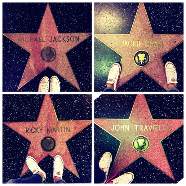 Foto scattata a Hollywood Walk of Fame da 🐾irbes🐾 il 10/26/2015