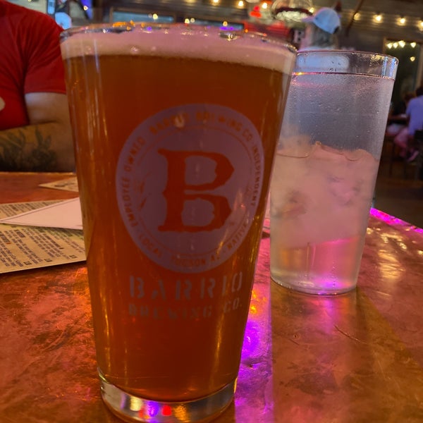 Photo taken at Barrio Brewing Co. by Seth G. on 5/5/2021