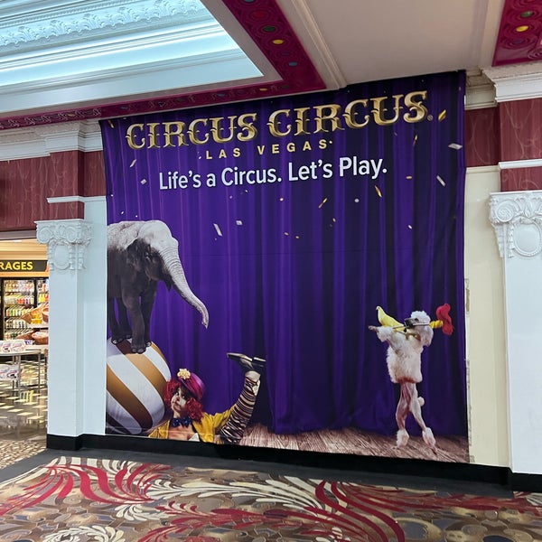 2/14/2023 tarihinde Jaykay C.ziyaretçi tarafından Circus Circus Hotel &amp; Casino'de çekilen fotoğraf