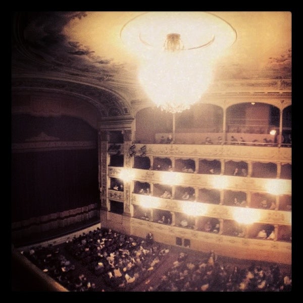 Photo taken at Teatro della Pergola by Pasquale S. on 4/11/2014