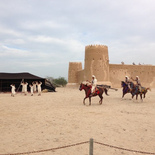 Снимок сделан в Al Zubarah Fort and Archaeological Site пользователем Ibrahim A. 11/30/2012