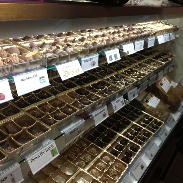 Photo taken at Roni-Sue&#39;s Chocolates by Cindy R. on 1/10/2013