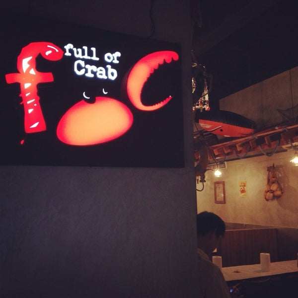 Photo taken at Full of Crab by Russel W. on 1/23/2014