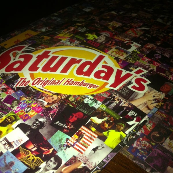 Photo taken at Saturday&#39;s The Original Burger by Arthur D. on 4/14/2013