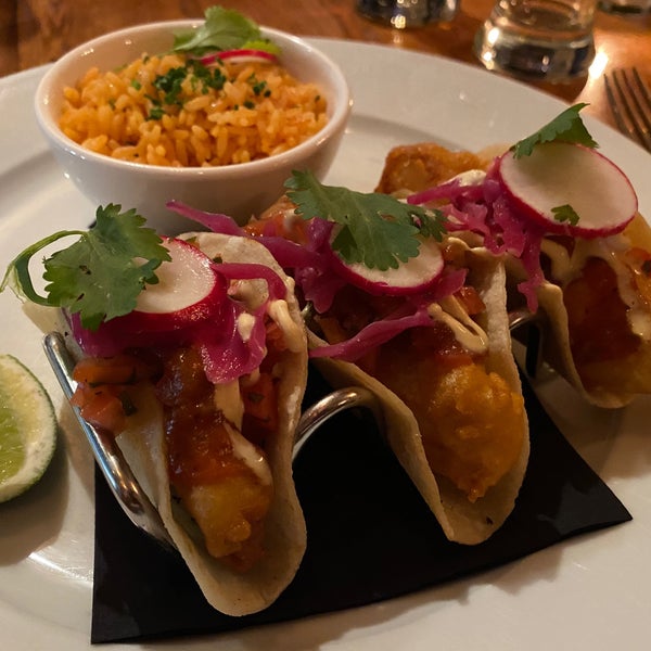 The fish tacos were just OK. It did not hit the spot, lacking a bit of flavor to be honest.