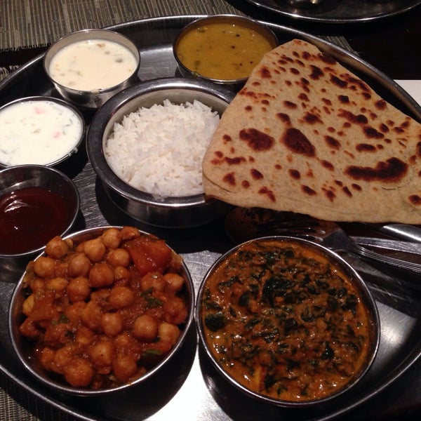 Photo taken at Pongal Kosher South Indian Vegetarian Restaurant by Rhea D. on 12/22/2013