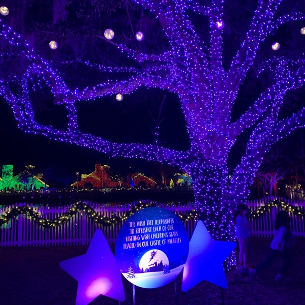 They give wishes to terminally ill kids. Their “night of a million lights” display is breathtaking and funds this mission.