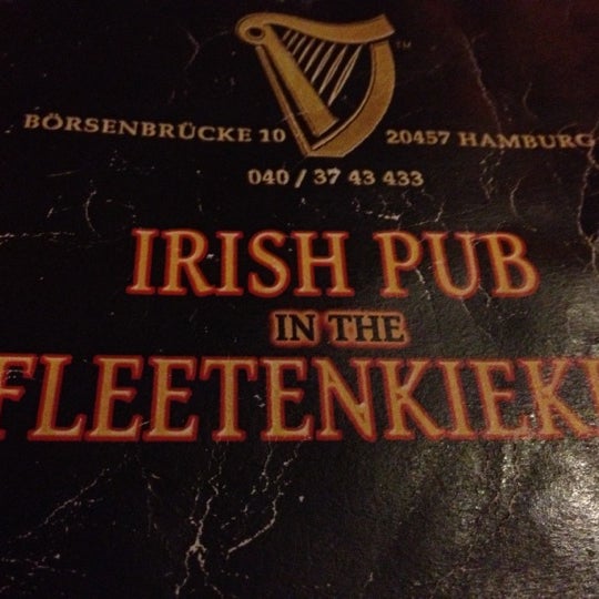 10/5/2012 tarihinde Oceanwide J.ziyaretçi tarafından Irish Pub in the Fleetenkieker'de çekilen fotoğraf