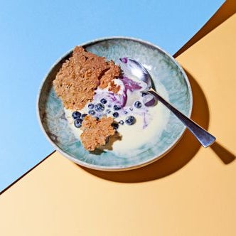 "There’s a dessert you’ll wish Häagen-Dazs would put in a tub: a blueberry-and-wintergreen sorbet, swirled with corn ice cream, rife with chunks of blueberry cookie dough."