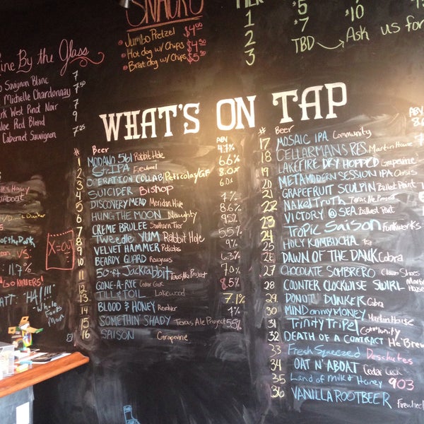 Photo taken at What&#39;s On Tap by Matt D. on 4/5/2015
