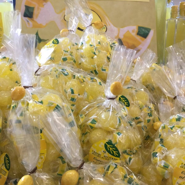 Lemon soaps in a bag - Sapori e Profumi di Positano