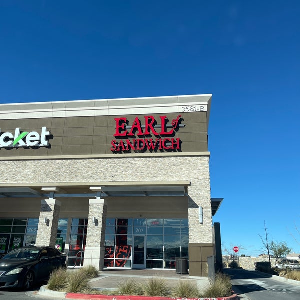 Earl Of Sandwich El Paso, TX