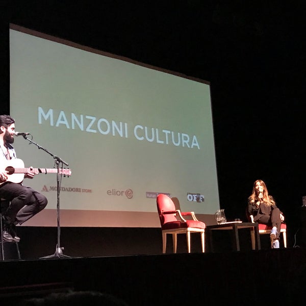 Photo taken at Teatro Manzoni by Barbara V. on 3/12/2018