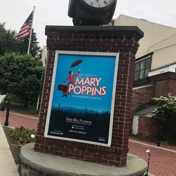 Photo taken at Paper Mill Playhouse by Noemy F. on 5/28/2017
