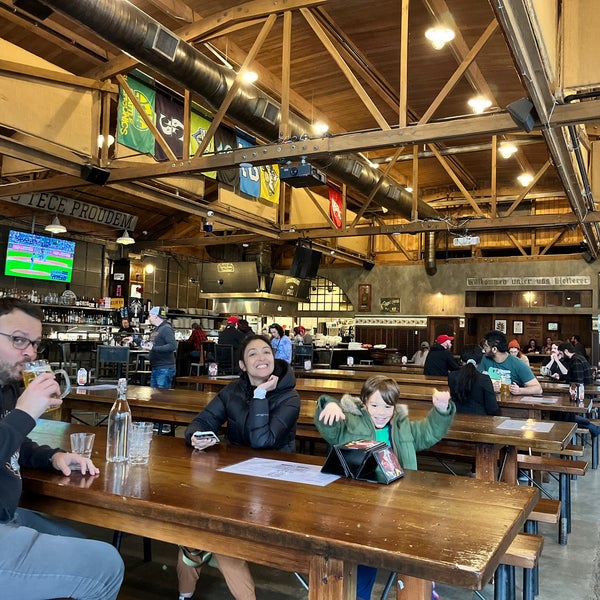Photo taken at Queen Anne Beerhall by Kim H. on 4/20/2022
