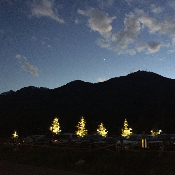 Photo taken at Teton Mountain Lodge &amp; Spa by Fire on 6/12/2015
