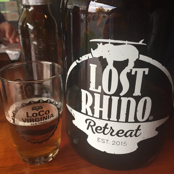 Photo taken at Lost Rhino Brewing Company by Sean J. on 8/11/2018