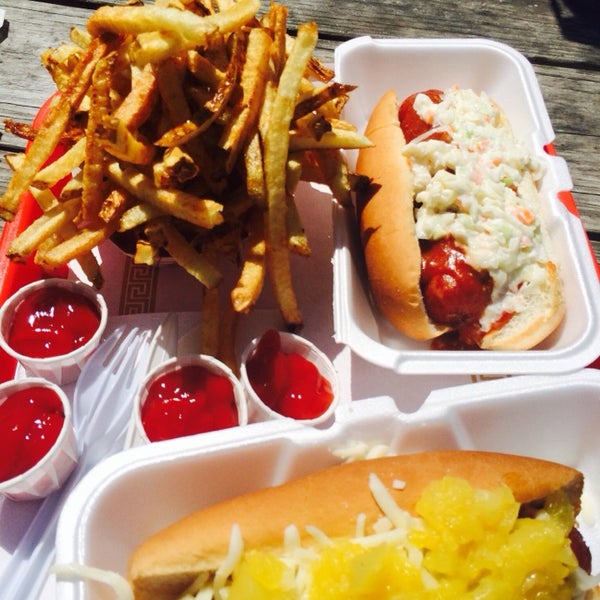 Photo taken at Scooter&#39;s World Famous Dawg House by Katie M. on 8/16/2014