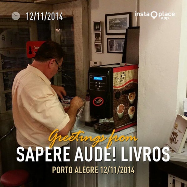 Foto diambil di Sapere Aude! Livros oleh Livraria Sapere Aude - s. pada 11/12/2014