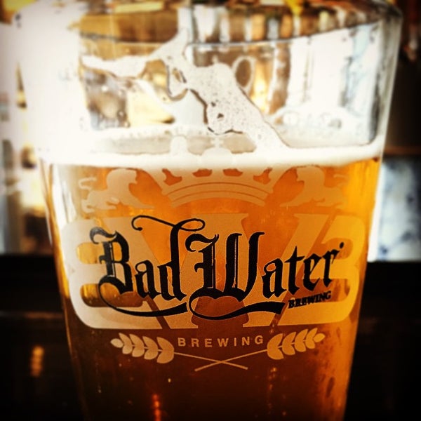 Photo taken at Bad Water Brewing by Scott I. on 3/12/2015