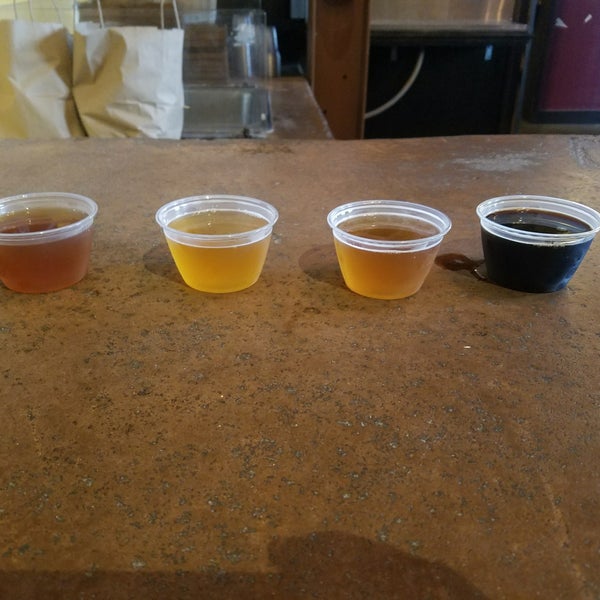 Photo taken at Corsair Distillery &amp; Taproom by Jason S. on 2/22/2018