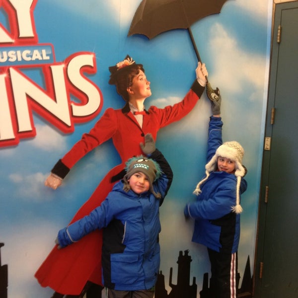 Photo taken at Disney&#39;s MARY POPPINS at the New Amsterdam Theatre by Maria C. on 2/25/2013