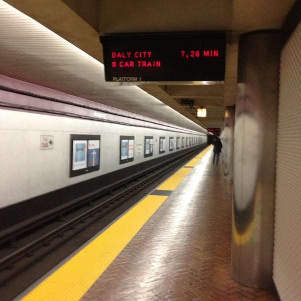 Montgomery St BART Station Downtown San Francisco Union Square San 