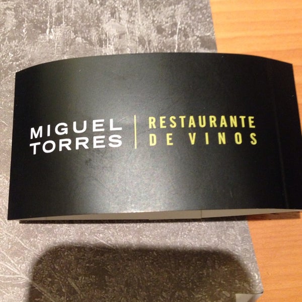 Photo taken at Restaurante Miguel Torres by Patricia K. on 10/7/2013