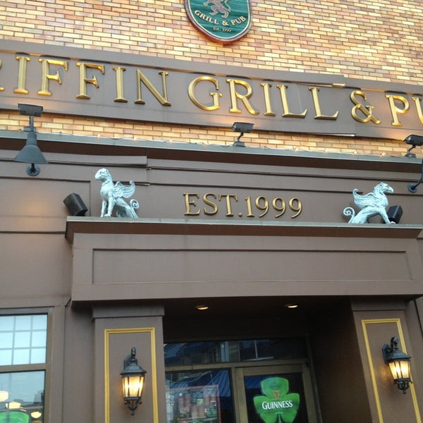 Photo taken at Griffin Grill &amp; Pub by Brendan M. on 3/15/2013