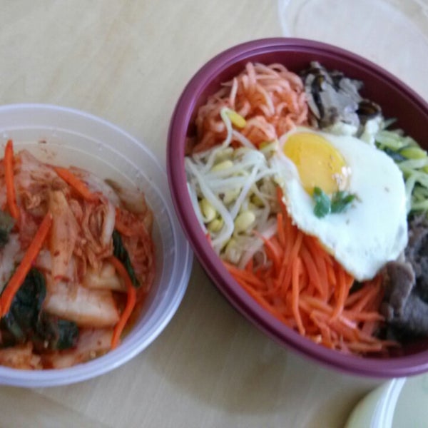 Photo taken at Chili &amp; Sesame Korean Kitchen by Beer J. on 3/13/2014