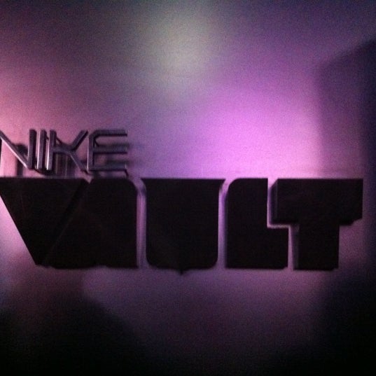 Photo taken at Nike Vault by Niena on 11/19/2012