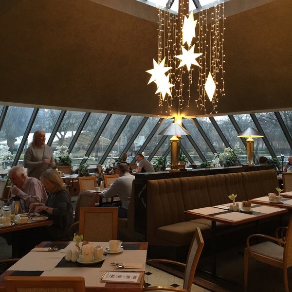 Photo taken at Piramīda restaurant by Aanastasia T. on 11/20/2015