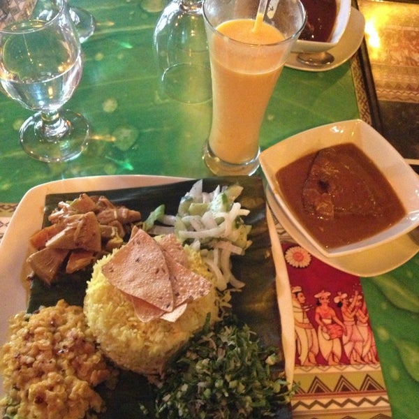 One of the few authentic Sri Lankan restaurants in NYC. The mango lassi is amazing!