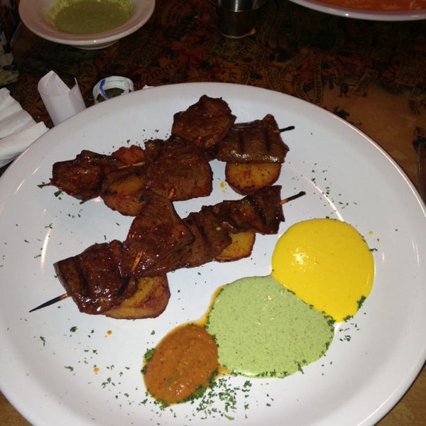 Photo taken at El Gaucho Inca Restaurant by David S. on 1/5/2013