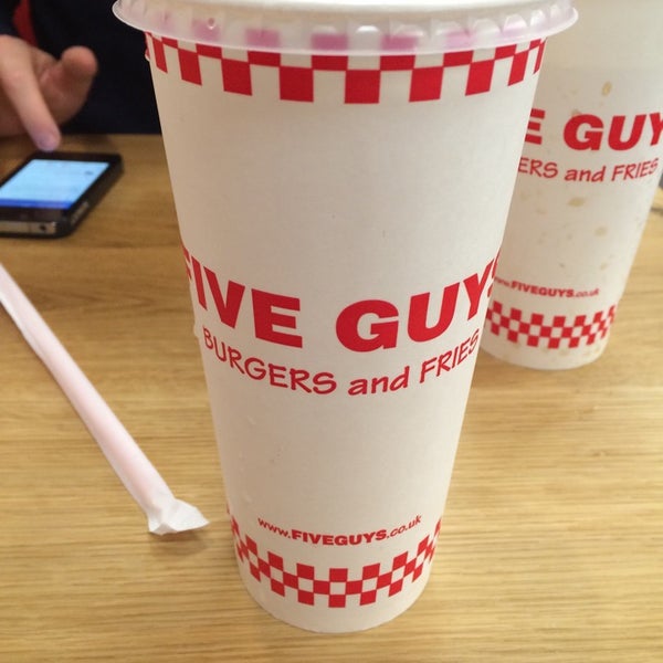 Photo taken at Five Guys by Cameron B. on 11/28/2014