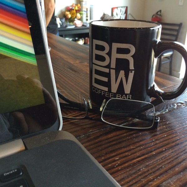 Photo taken at BREW | Coffee Bar by Phil B. on 8/14/2015