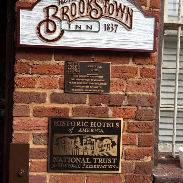 Photo taken at The Historic Brookstown Inn by Phil B. on 10/16/2014