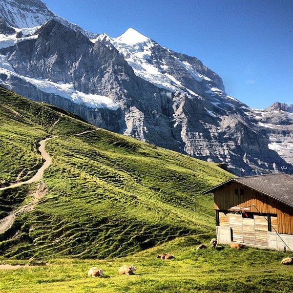 Kleine Scheidegg Швейцария