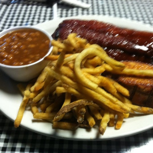 Photo taken at Baxter Springs Smokehouse by Marty R. on 11/20/2012
