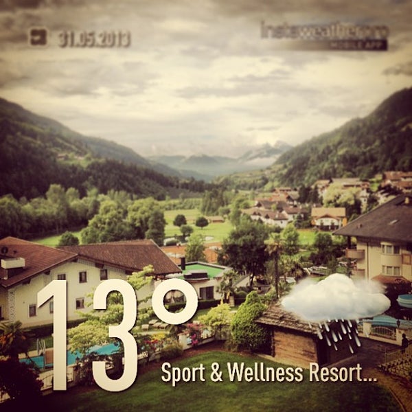 5/31/2013 tarihinde Martin P.ziyaretçi tarafından Sport &amp; Wellness Resort Quellenhof'de çekilen fotoğraf