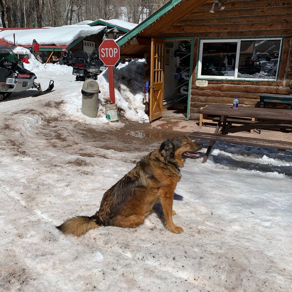 Photo taken at T-Lazy-7 Ranch &amp; Snowmobiles by Max S. on 3/16/2019