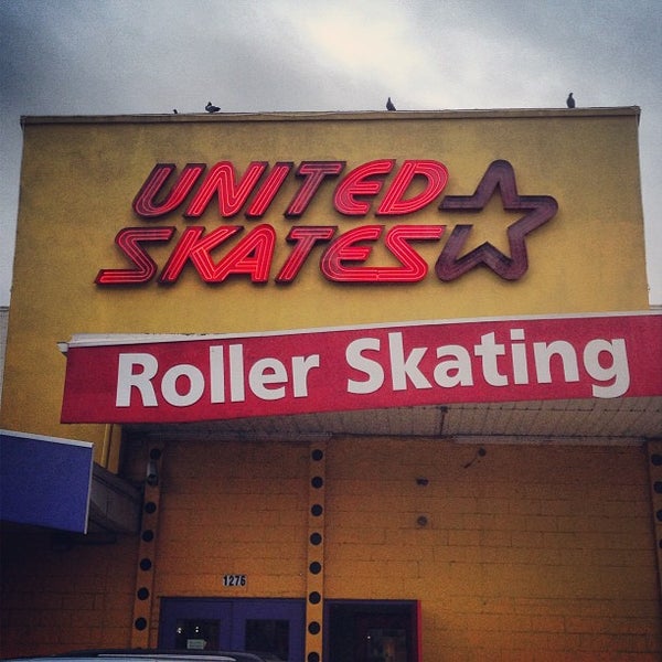 Photo taken at United Skates Of America by Demetri P. on 4/18/2013