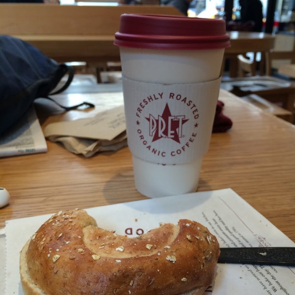 Photo taken at Pret A Manger by Carlos G. on 3/13/2014