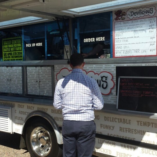 Photo taken at Devilicious Food Truck by JP O. on 2/21/2014
