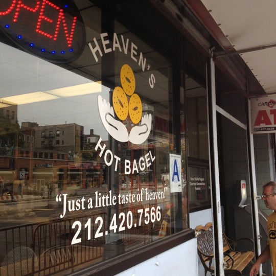 Photos at Heaven's Hot Bagel Lower East Side 283 E Houston St